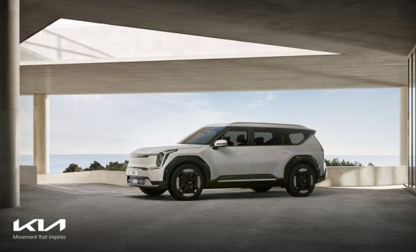 This file photo offered by Kia Corp. shows the EV9 SUV, which will be released in the first half of this year. (PHOTO NOT FOR SALE) (Yonhap)
