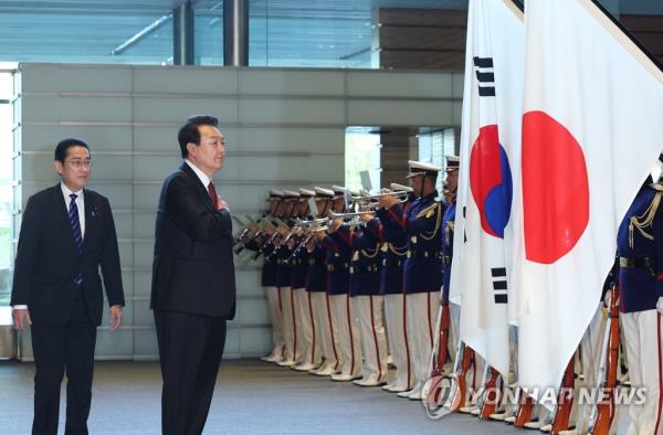 (第6届)尹光雄宣布与日本的军事情报共享协议“完全正常化”