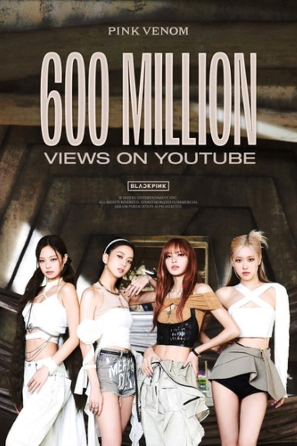 This image provided by YG Entertainment celebrates BLACKPINK's 