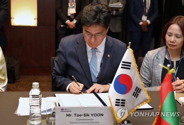 韩国海关总署与亚太国家进行毒品交易