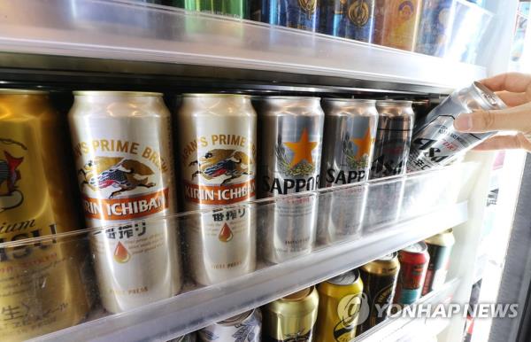 今年第一季度，韩国从日本进口的啤酒增加了一倍以上
