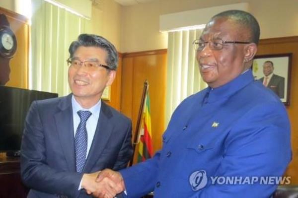 韩国、津巴布韦同意推动贸易、投资协议
