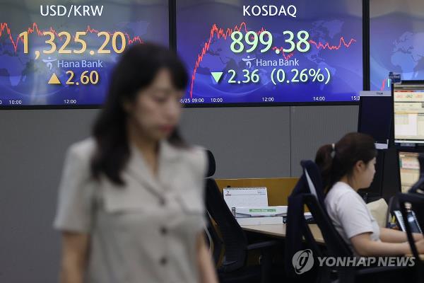 在美联储主席发表讲话前，首尔股市收盘走低