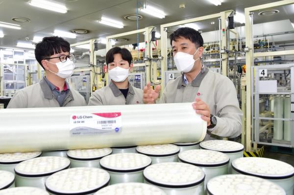 (LEAD) LG化学将投入1250亿韩元，促进水处理组件生产