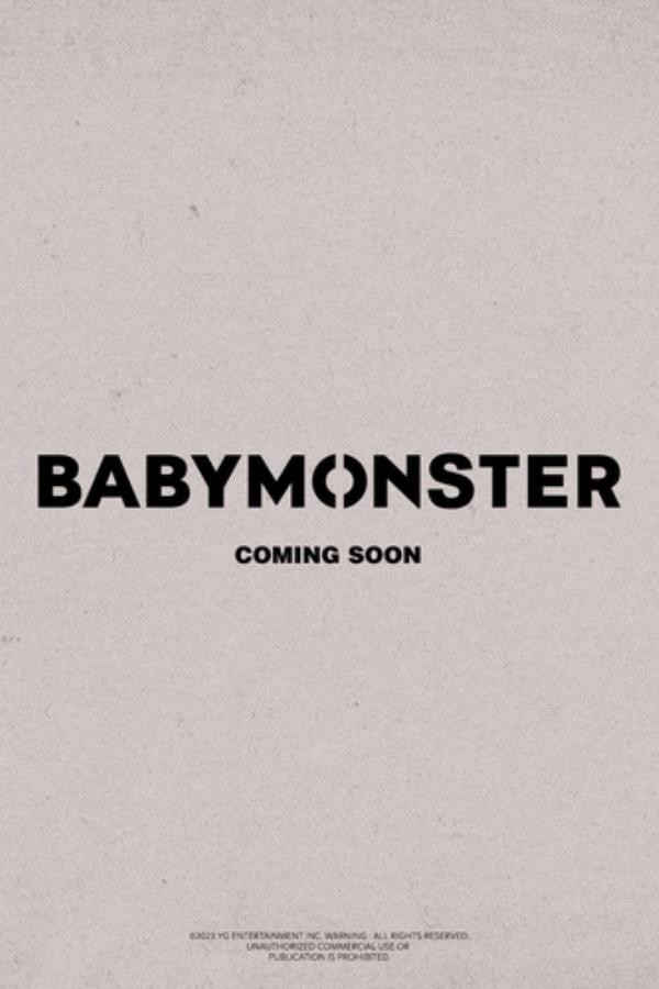 A poster for announcing the debut plan of YG Entertainment's new girl group Babymonster, provided by the agency (PHOTO NOT FOR SALE) (Yonhap) 