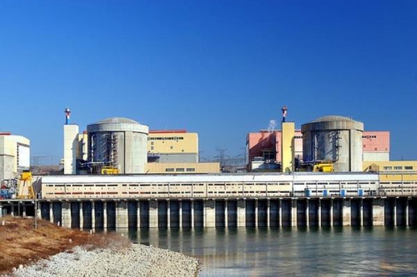 This undated photo, provided by the Korea Hydro & Nuclear Power Co. on Oct. 12, 2023, shows Romania's Cernavoda nuclear power plant. (PHOTO NOT FOR SALE) (Yonhap)