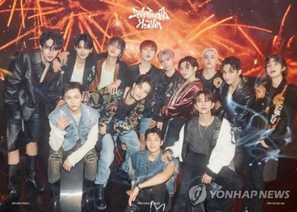 《Seventeen》最新专辑首周销量突破500万张