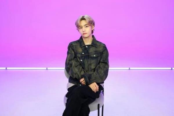 BTS member V is seen in this photo provided by BigHit Music. (PHOTO NOT FOR SALE) (Yonhap)
