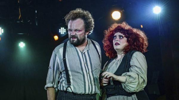 Kevin Webb and Caitlin Jackson in 