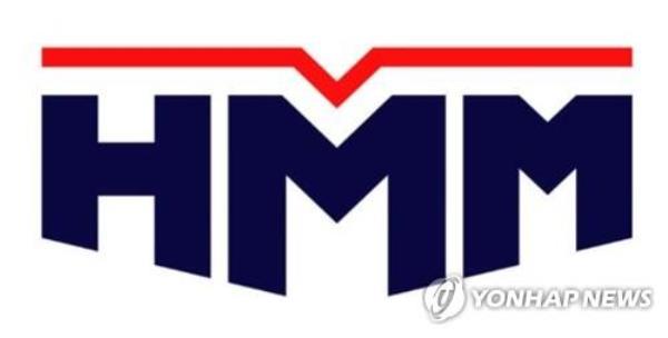 The corporate logo of HMM Co. (PHOTO NOT FOR SALE) (Yonhap) 