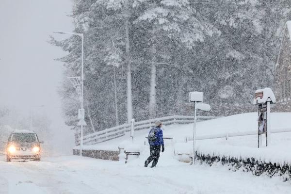 A White Christmas is a real possibility, too (file)