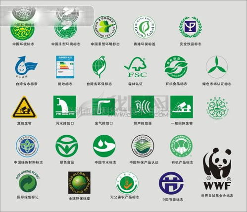环保标志矢量图：绿色之翼，地球的呼唤