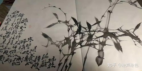 墨竹图片,墨竹：中国传统文化的优雅之魂
