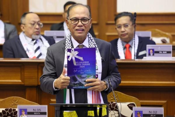 Budget 2024: Pahang targets RM1.137b in revenue collection, says MB 