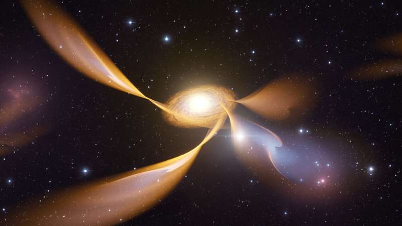 Dutch astro<em></em>nomers prove last piece of gas feedback-feeding loop of black hole