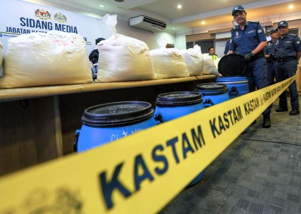 Customs Dept cripples internatio<em></em>nal drug ring in KL, 260kg of ketamine worth RM15.6m seized