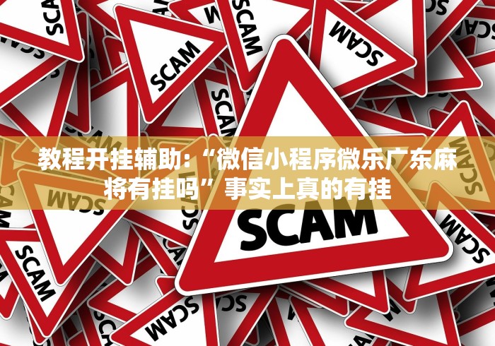 教程开挂辅助:“微信小程序微乐广东麻将有挂吗”事实上真的有挂