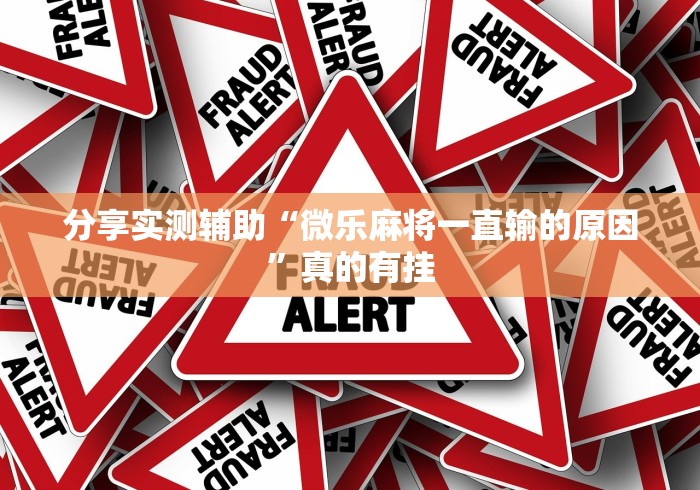 我来教教大家兴动麻将输赢规律”事实上真的有挂