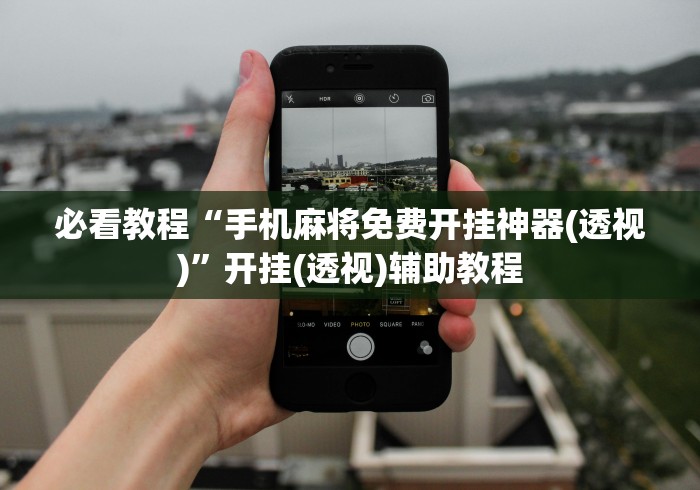 必看教程“手机麻将免费开挂神器(透视)”开挂(透视)辅助教程