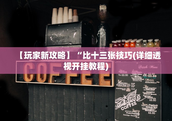 【玩家新攻略】“比十三张技巧(详细透视开挂教程)