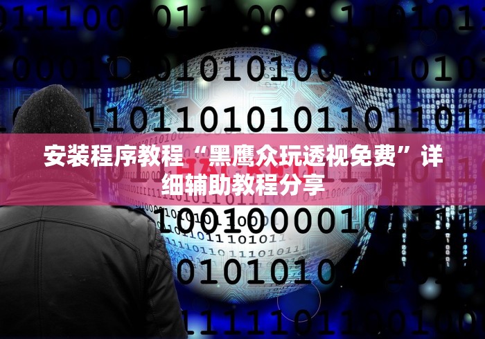 安装程序教程“黑鹰众玩透视免费”详细辅助教程分享