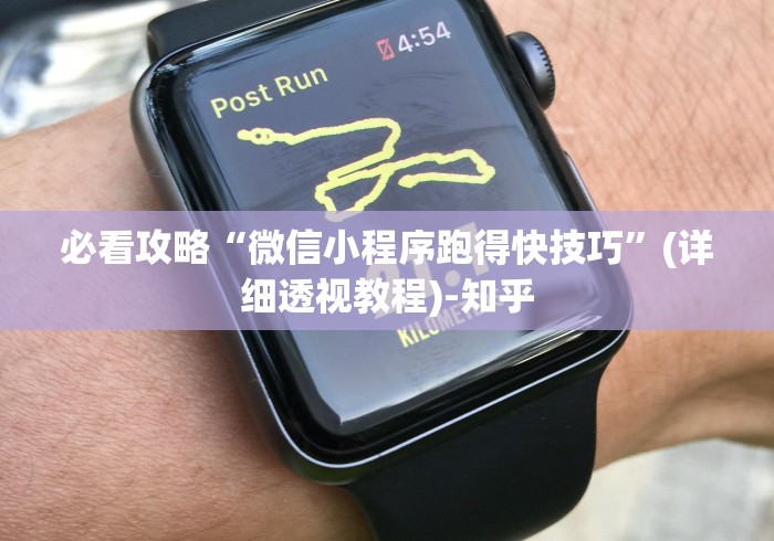 必看攻略“微信小程序跑得快技巧”(详细透视教程)-知乎