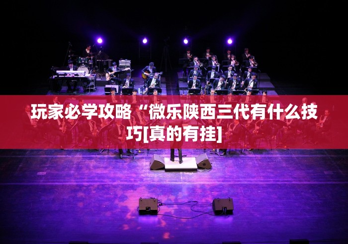 玩家必学攻略“微乐陕西三代有什么技巧[真的有挂]