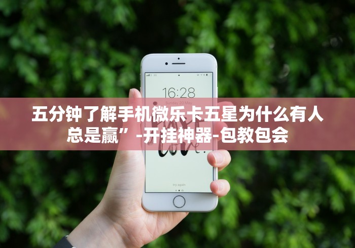 五分钟了解手机微乐卡五星为什么有人总是赢”-开挂神器-包教包会