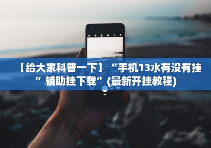 【给大家科普一下】“手机13水有没有挂”辅助挂下载”(最新开挂教程)