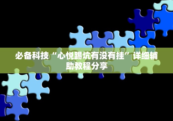 必备科技“心悦踢坑有没有挂”详细辅助教程分享