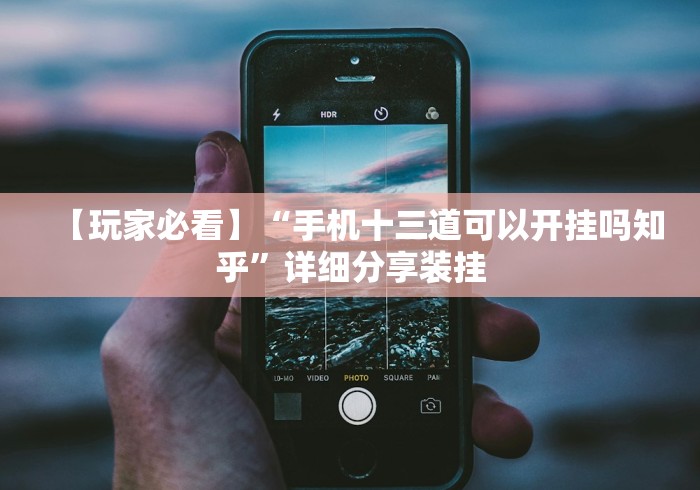 【玩家必看】“手机十三道可以开挂吗知乎”详细分享装挂