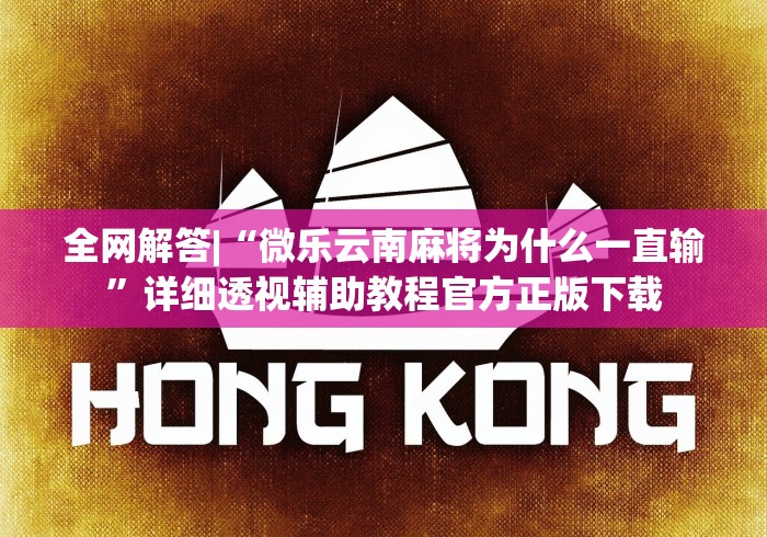 全网解答|“微乐云南麻将为什么一直输”详细透视辅助教程官方正版下载