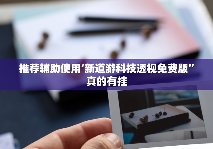 推荐辅助使用‘新道游科技透视免费版”真的有挂