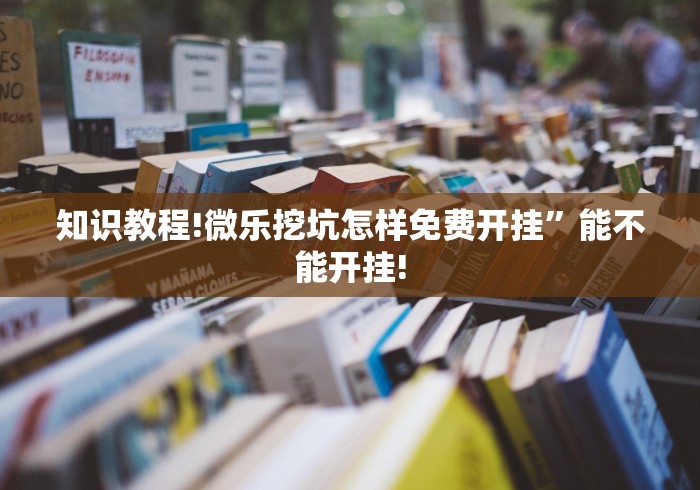 知识教程!微乐挖坑怎样免费开挂”能不能开挂!