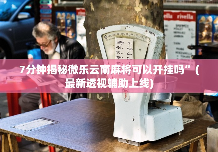 7分钟揭秘微乐云南麻将可以开挂吗	”(最新透视辅助上线)