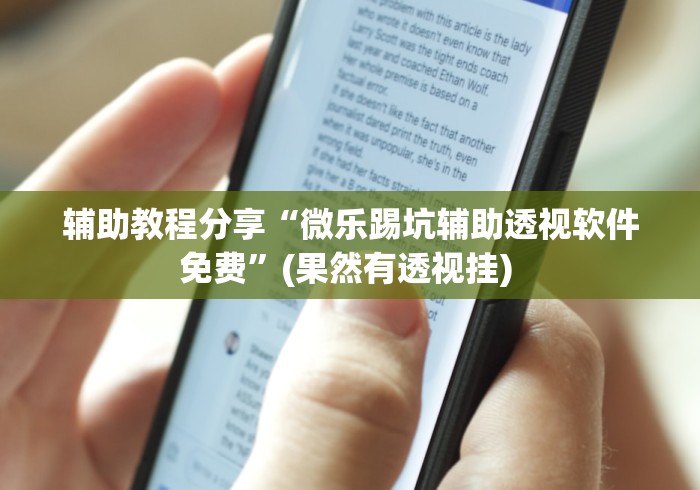 辅助教程分享“微乐踢坑辅助透视软件免费”(果然有透视挂) 