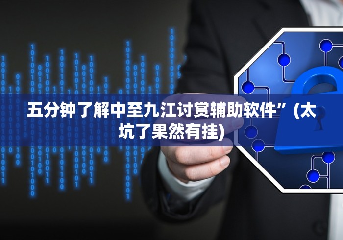 五分钟了解中至九江讨赏辅助软件”(太坑了果然有挂)