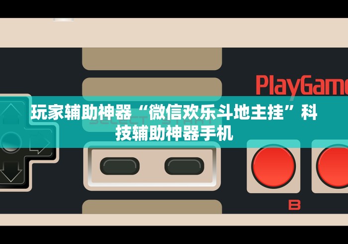 玩家辅助神器“微信欢乐斗地主挂	”科技辅助神器手机