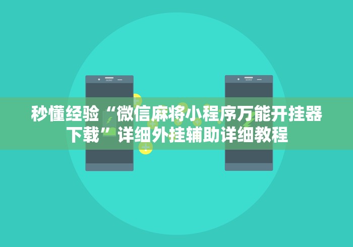 秒懂经验“微信麻将小程序万能开挂器下载”详细外挂辅助详细教程