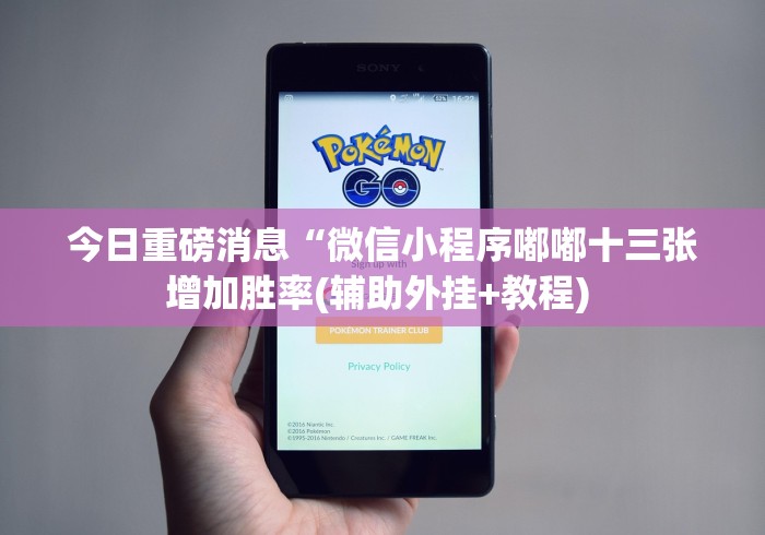 今日重磅消息“微信小程序嘟嘟十三张增加胜率(辅助外挂+教程) 