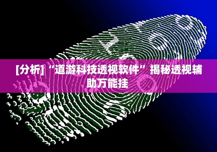 [分析]“道游科技透视软件”揭秘透视辅助万能挂 
