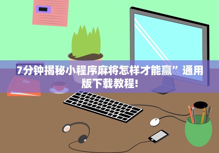 7分钟揭秘小程序麻将怎样才能赢	”通用版下载教程!