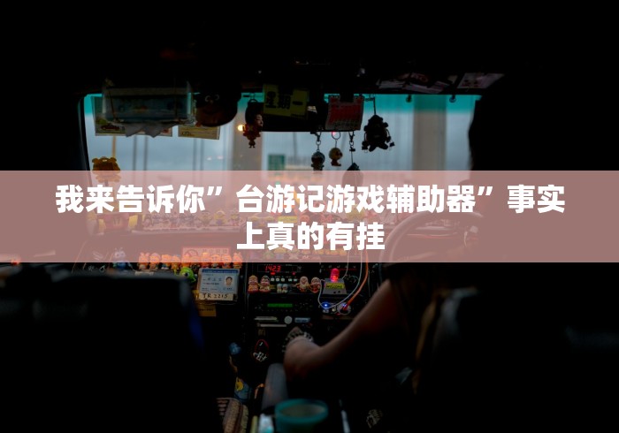 我来告诉你”台游记游戏辅助器	”事实上真的有挂