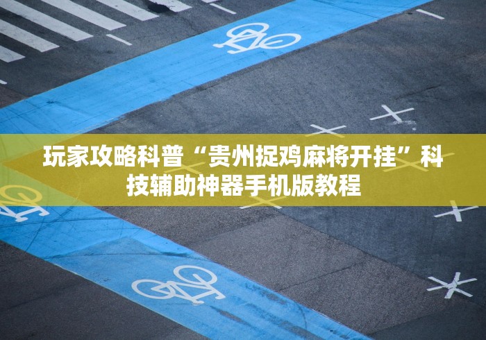 玩家攻略科普“贵州捉鸡麻将开挂”科技辅助神器手机版教程