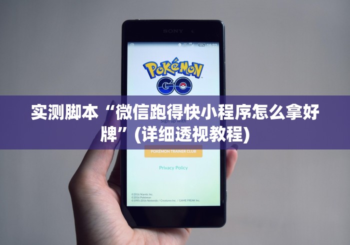 实测脚本“微信跑得快小程序怎么拿好牌	”(详细透视教程)