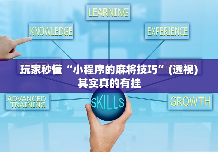 玩家秒懂“小程序的麻将技巧”(透视)其实真的有挂