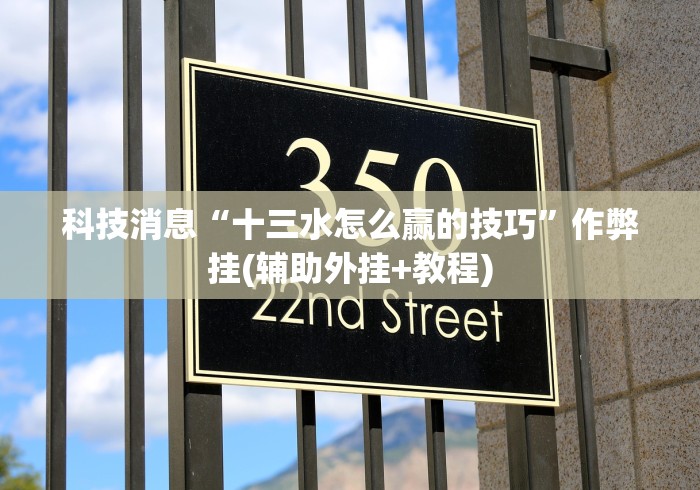 科技消息“十三水怎么赢的技巧	”作弊挂(辅助外挂+教程)