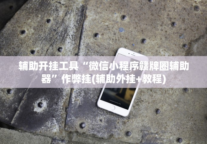 辅助开挂工具“微信小程序赣牌圈辅助器”作弊挂(辅助外挂+教程)