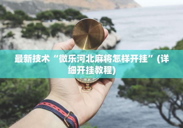 最新技术“微乐河北麻将怎样开挂	”(详细开挂教程)