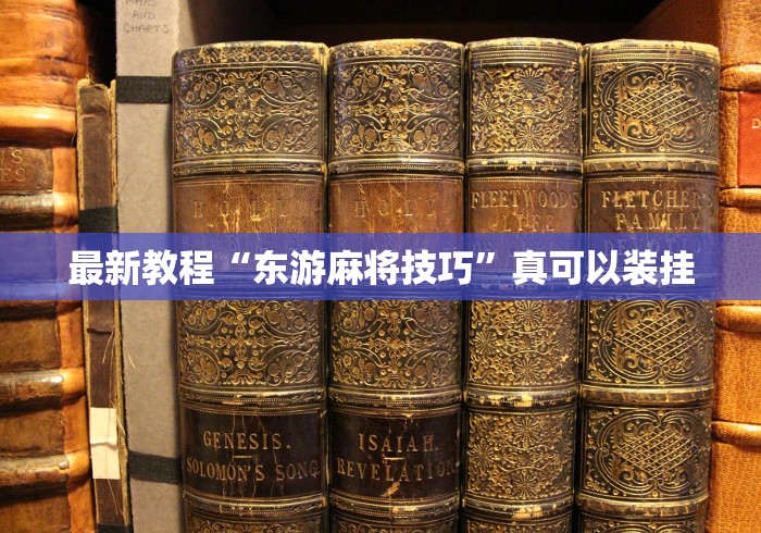 最新教程“东游麻将技巧”真可以装挂